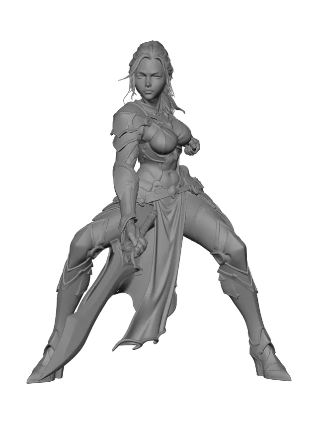 3D model for Azuresteel Vanguard