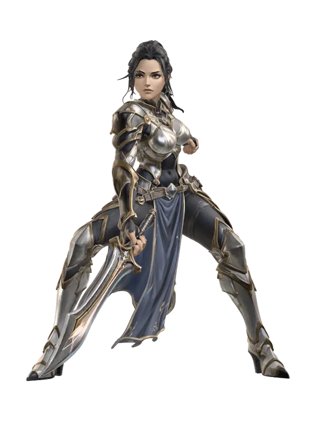 3D model for Azuresteel Vanguard