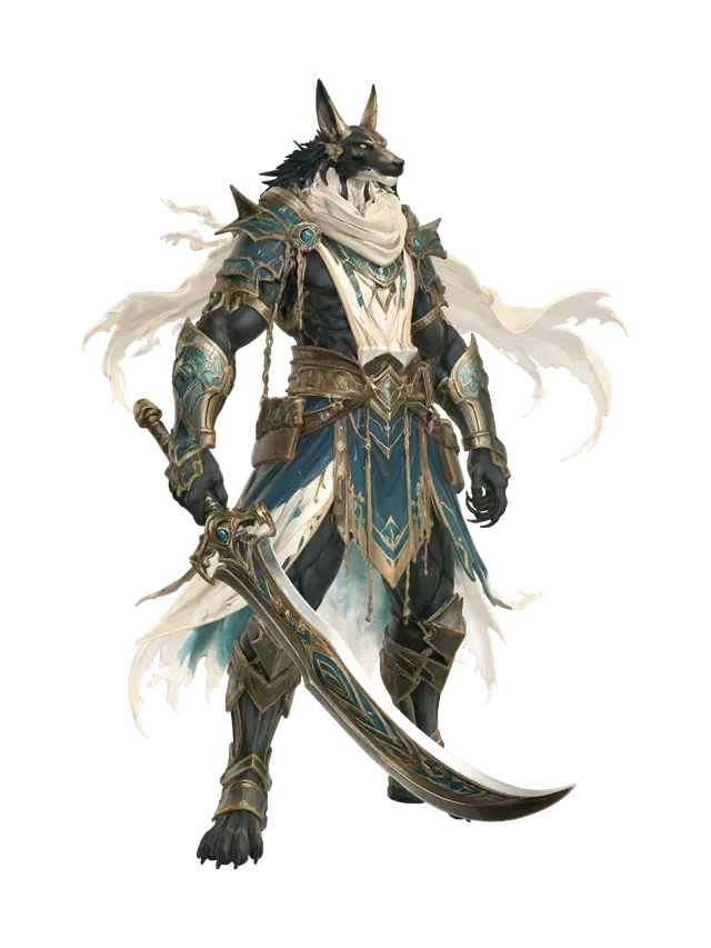 3D model for Azurefang Warden