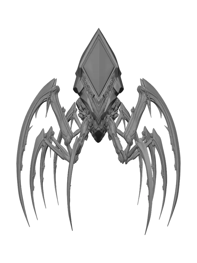 3D model for Crystalline Void Spider