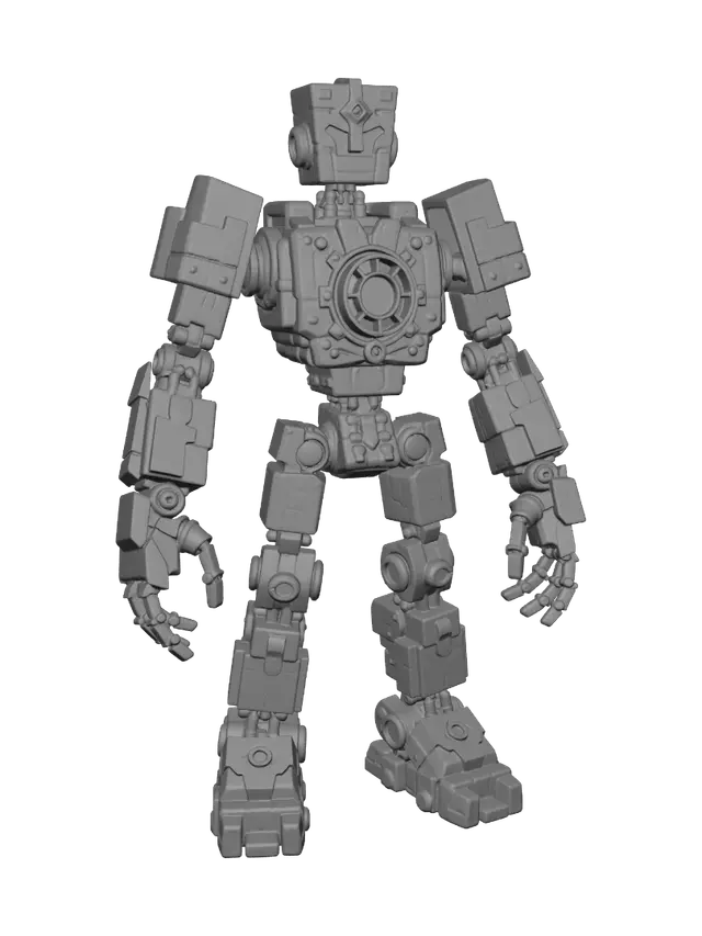3D model for Clockwork Colossus