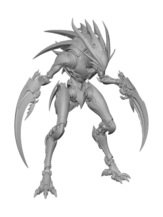 3D model for Violet Talon