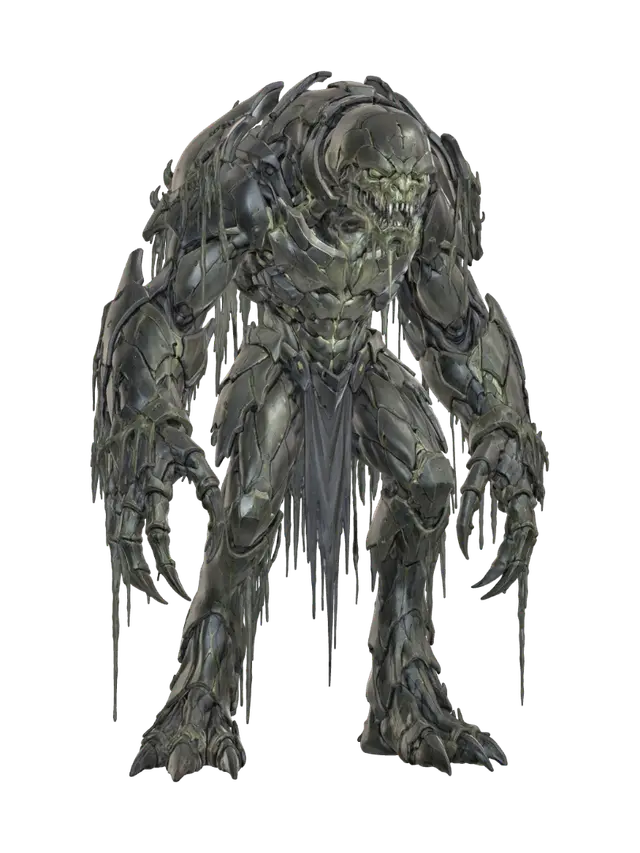 Synthetic Monster - Ravager 3D model, vytvořený pomocí AI