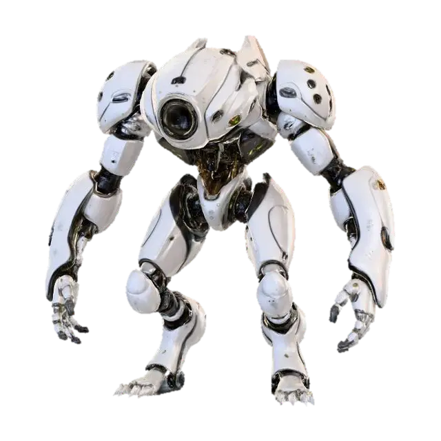 unknown artificial entity from distant space, non-humanoid intelligent design, smooth metallic surface… AI 생성 3D 모델