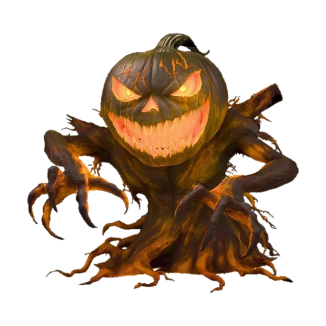 Modello 3D Nightmare Jack Pumpkin, #Halloween2025#, generato dall’IA