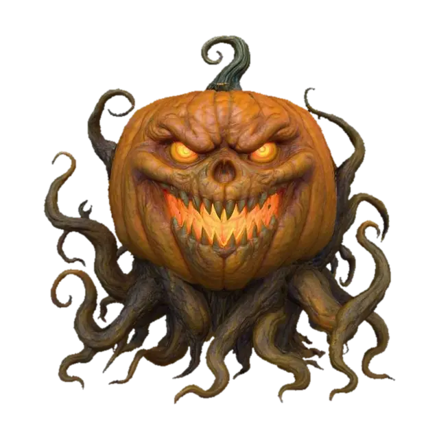 3D model for Infernal Harvest Pumpkin, #Halloween2025#