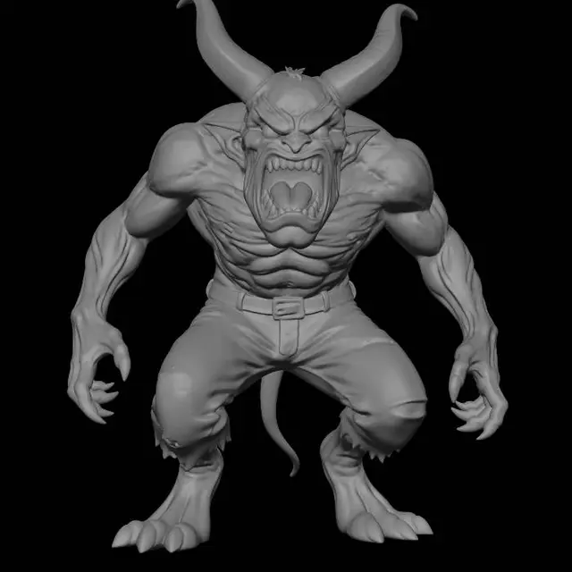 3D model for Hellspawn Berserker
