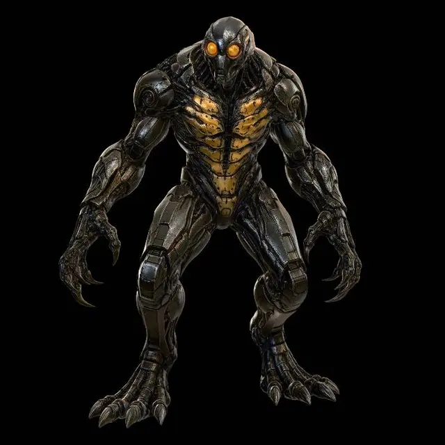 3D model for Crimson-Eyed Juggernaut