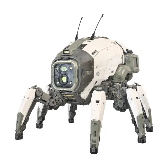 Sentinel Spider - Venom 3D model, vytvořený pomocí AI