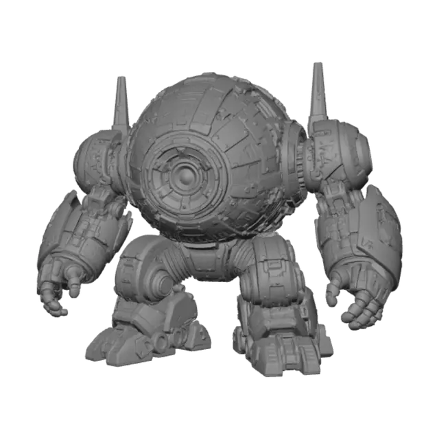 3D model for Crimson Core Juggernaut