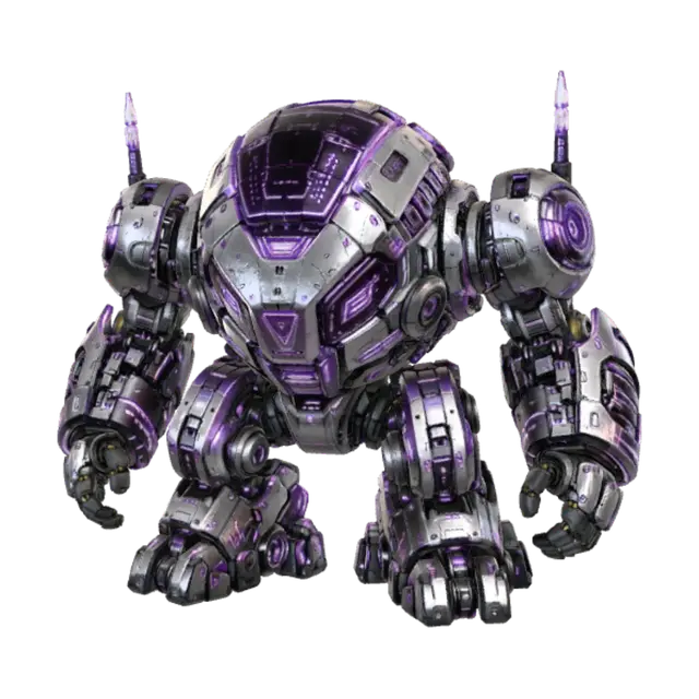 Neon Colossus - Gigantic 3D model, vytvořený pomocí AI