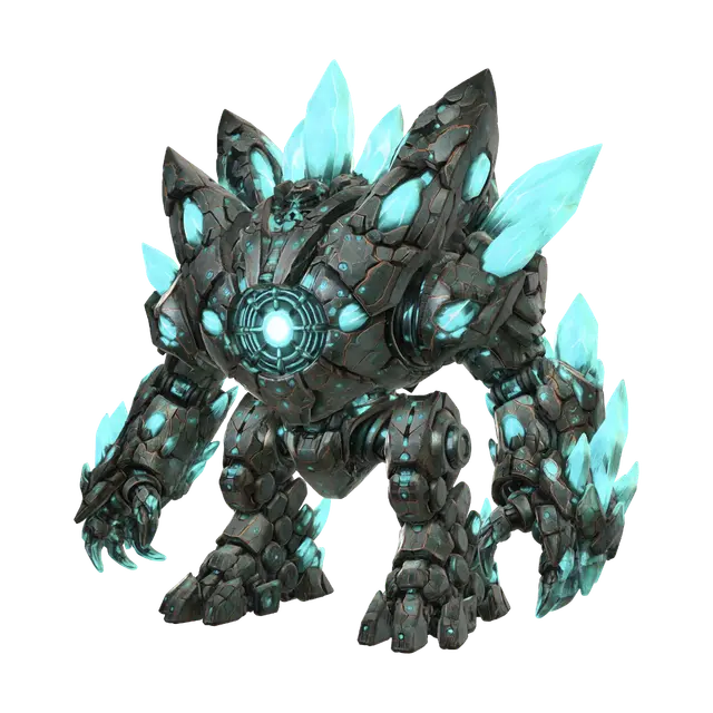 3D model for Azure Crystal Colossus