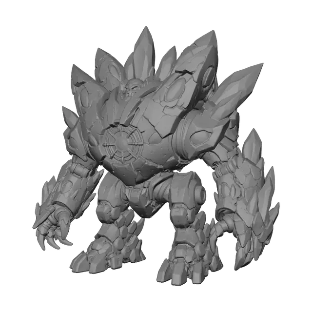 3D model for Azure Crystal Colossus