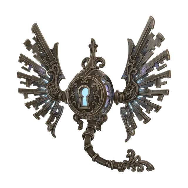 Key Spirit - Patina 3D model, vytvořený pomocí AI