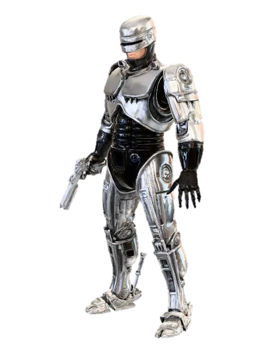 Robocop - Police 3D model, vytvořený pomocí AI