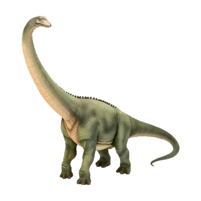 Brontosaurus Majesty - Jurassic 3D model, vytvořený pomocí AI