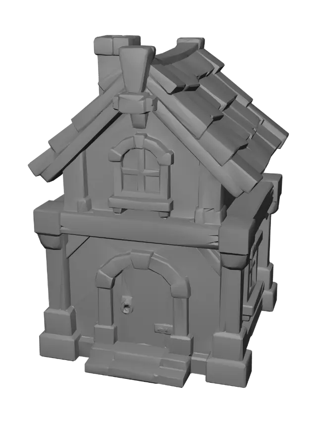 3D model for Crimson Cottage