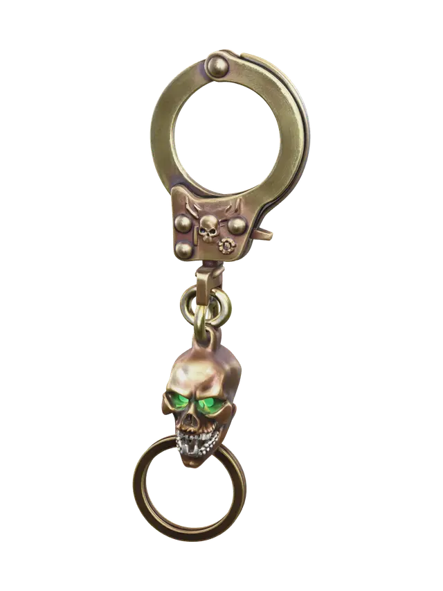 3D model for Low-Poly Key Chain