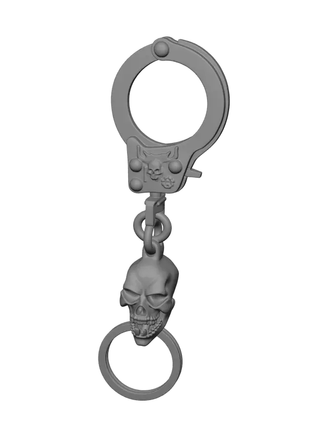 3D model for Low-Poly Key Chain