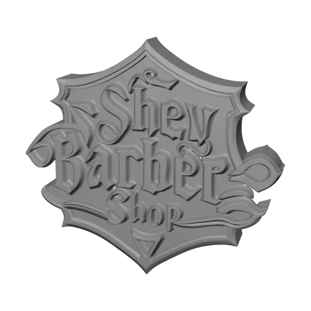 3D model for Shey Barber Shop
