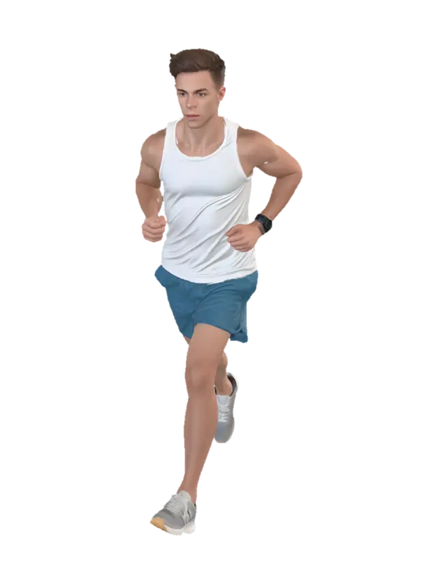 caucasian people. real body proportions. not oversized head. photorealistic.… - Summertime 3D model, vytvořený pomocí AI