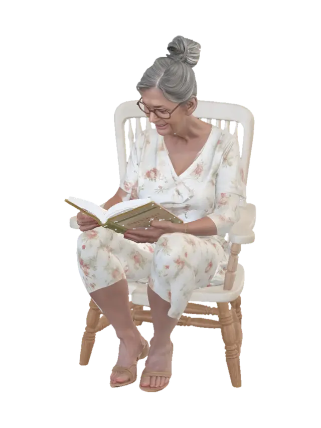 caucasian people. real body proportions. not oversized head. photorealistic.… - Summertime 3D model, vytvořený pomocí AI
