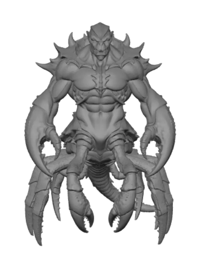 3D model for Crimson Behemoth