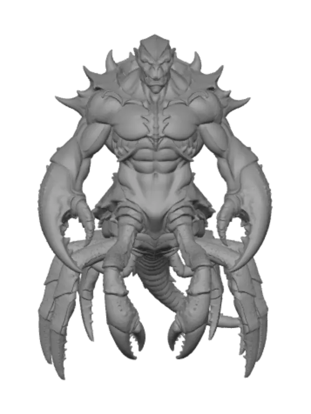 3D model for Crimson Behemoth