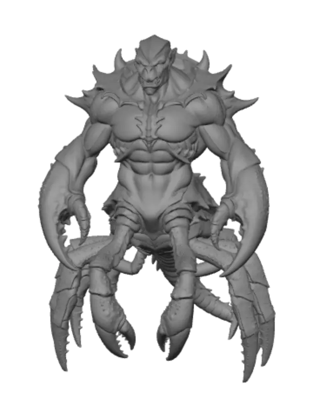3D model for Crimson Behemoth