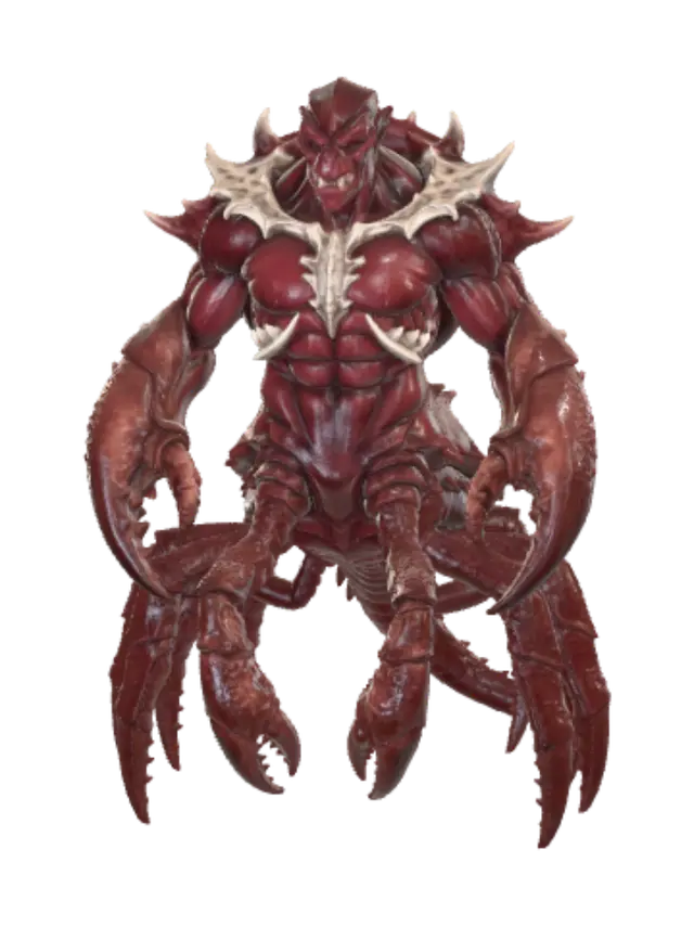 3D model for Crimson Behemoth