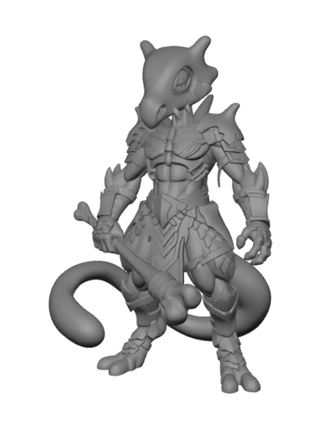 3D model for Boneclad Warlord