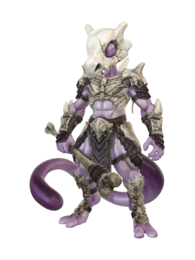 3D model for Boneclad Warlord