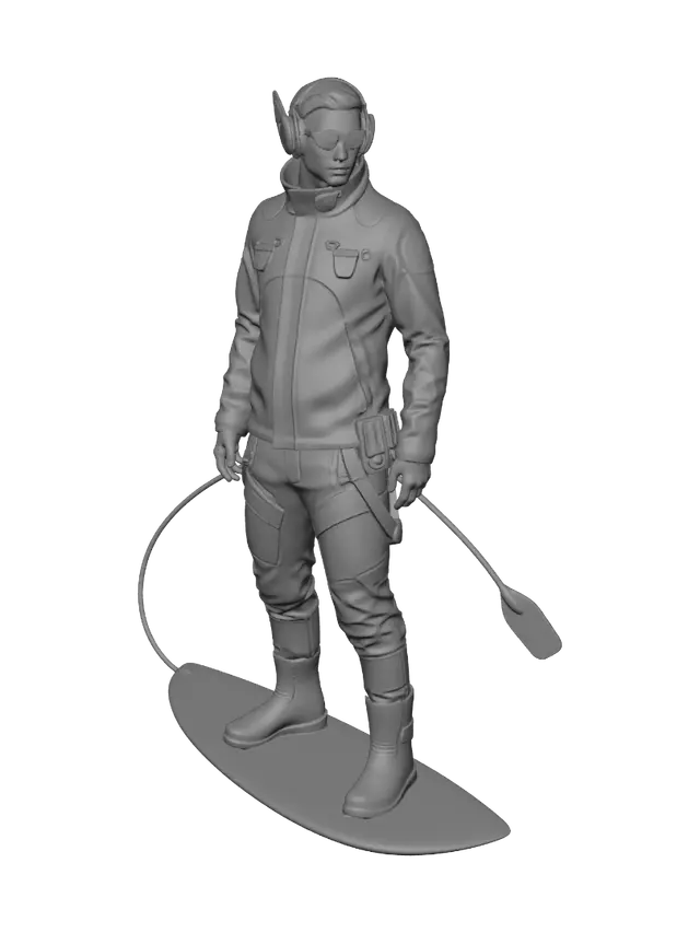3D model for Spiral Rider