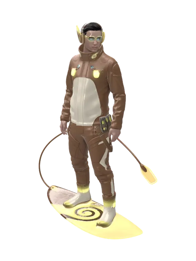 3D model for Spiral Rider