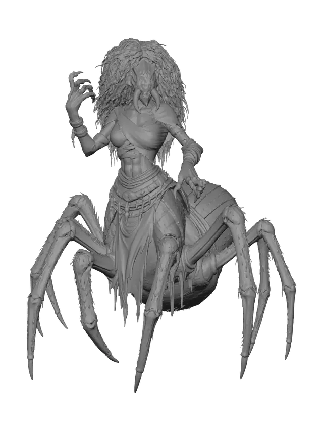 3D model for Mistress of the Web