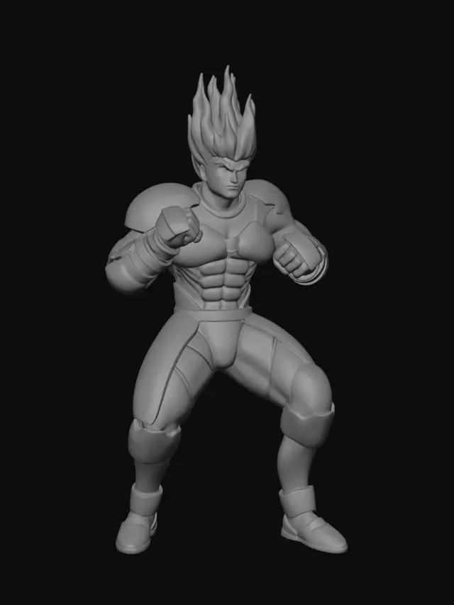 3D model for Flame Knight