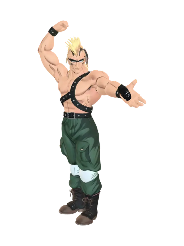 3D model for Mohawk Warrior