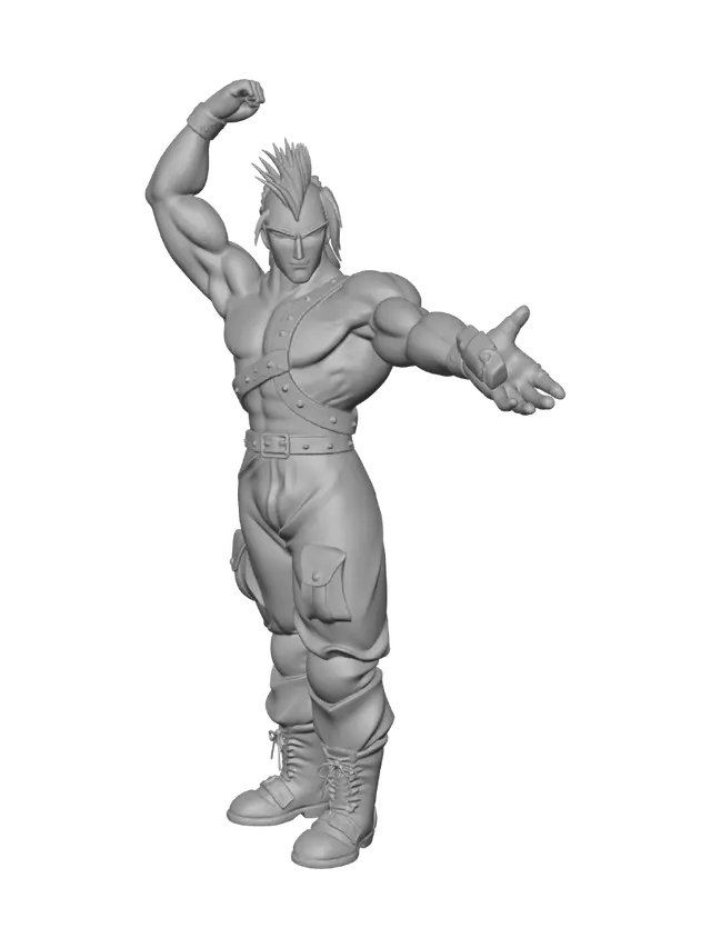 3D model for Mohawk Warrior