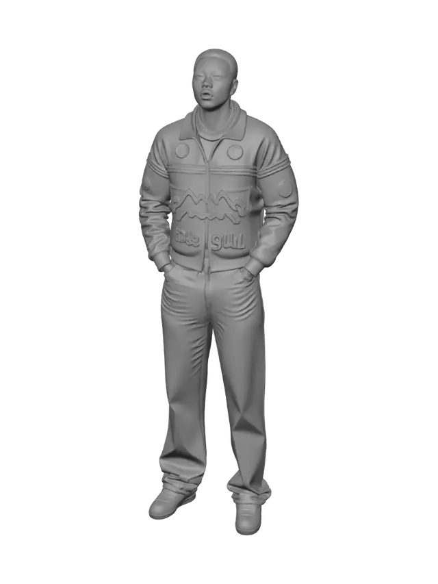 3D model for Red Bull Rider on the Lakeside Road