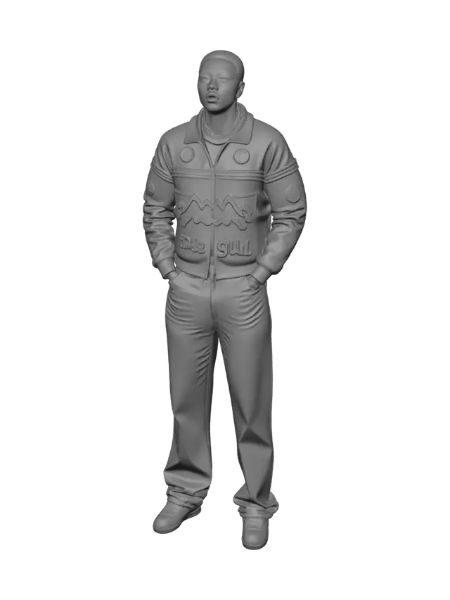 3D model for Red Bull Rider on the Lakeside Road