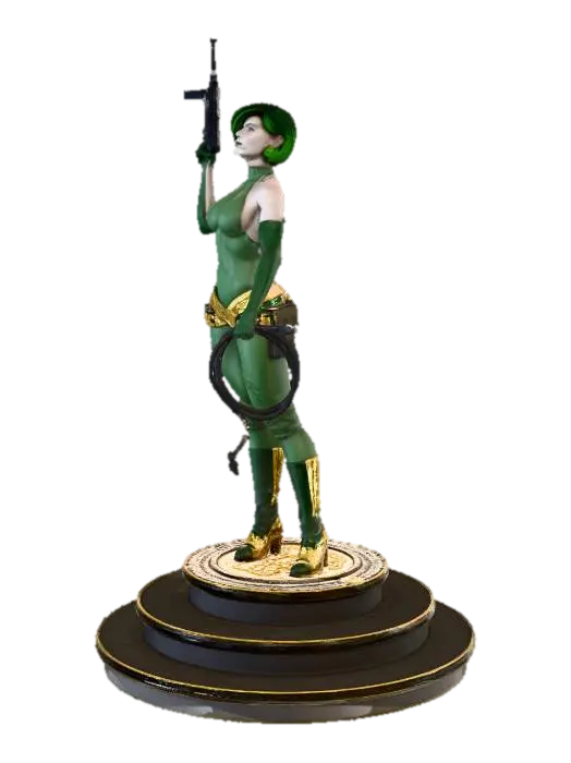 Madame Viper Hydra - Marvelcomics 3D model, vytvořený pomocí AI