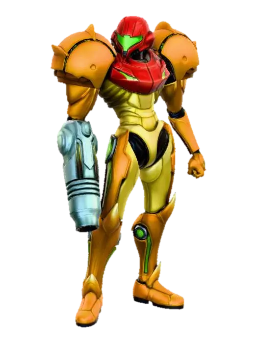 Metroid - Intergalactic 3D model, vytvořený pomocí AI
