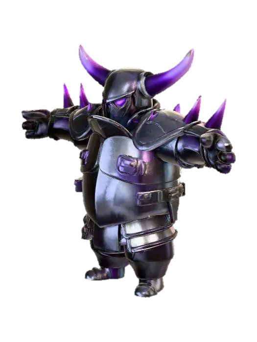 Pekka Clash 3D model, vytvořený pomocí AI