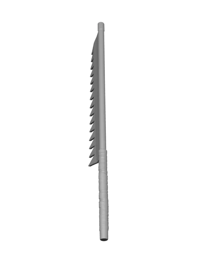 3D model for Jagged War Cleaver