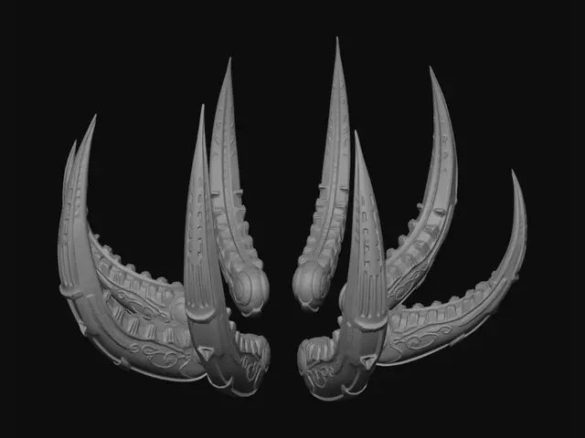 3D model for Help me change the round shape spike to a daimon shape spike