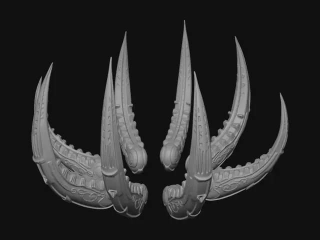 3D model for Help me change the round shape spike to a daimon shape spike