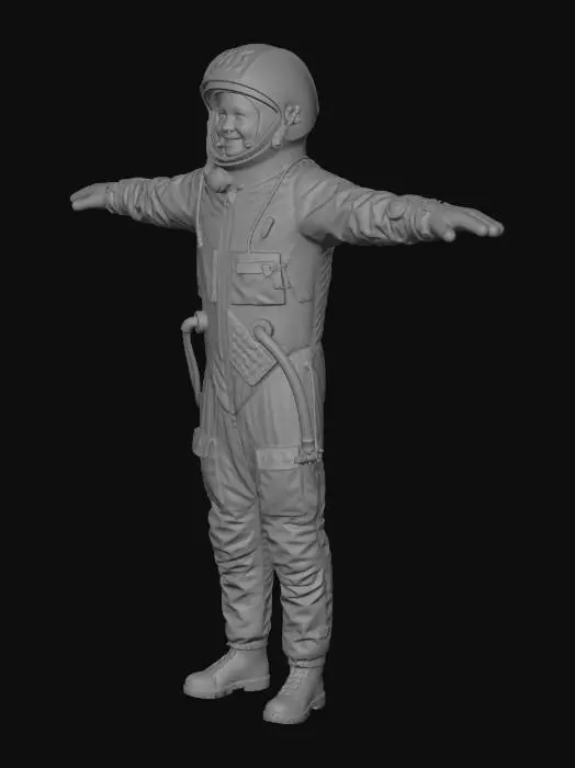 3D model for Arms Outstretched Astronaut
