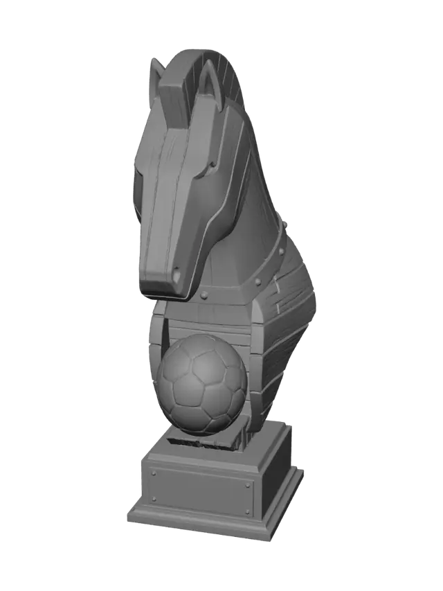 3D model for Timber Stallion Trophy