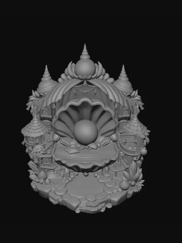 3D model for Pearl of the Shellhaven