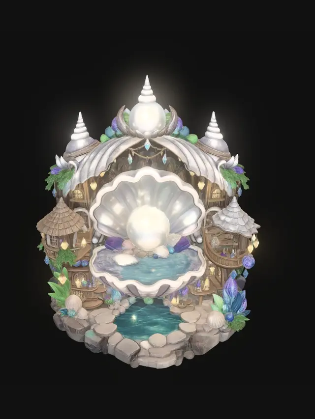 3D model for Pearl of the Shellhaven